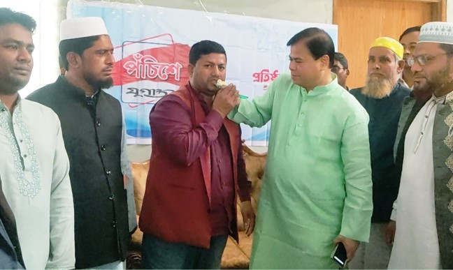 কচুয়ায় দৈনিক যুগান্তরের প্রতিষ্ঠা বার্ষিকী উদযাপন